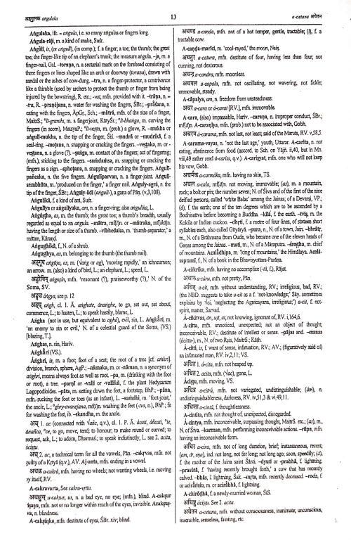 Sanskrit English Dictionary Vol.1-2